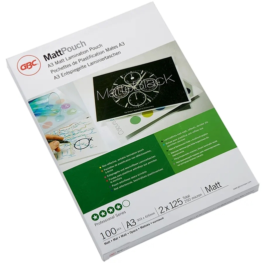 GBC A3 Mat Lamineringslomme 3747235