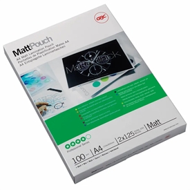 GBC A4 Mat Lamineringslomme 3747241